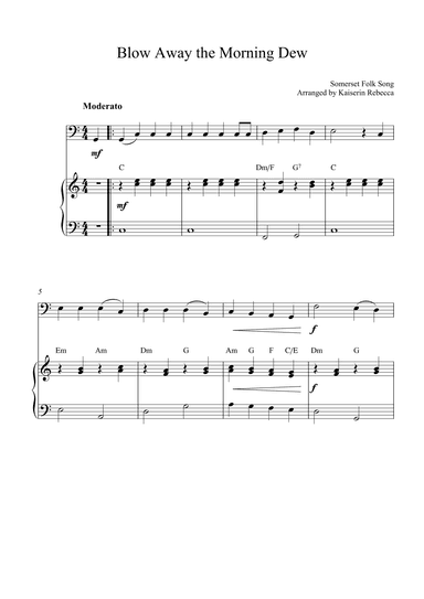 Blow Away the Morning Dew (arr. Kaiserin Rebecca)