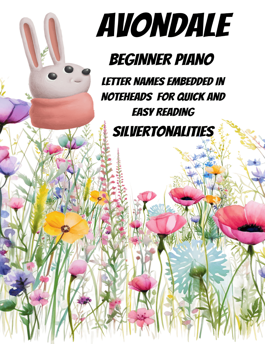 Avondale for Beginner Piano (arr. SilverTonalities)
