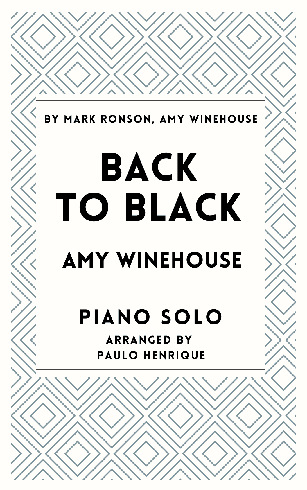 Back To Black (arr. Paulo Henrique)