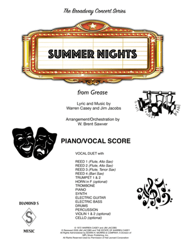 Summer Nights (arr. W. Brent Sawyer)