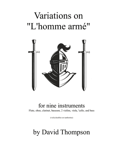 Variations on "L'homme armè"