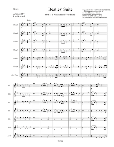 I Want To Hold Your Hand (arr. Ray Braswell)