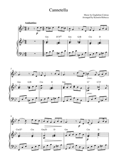 Cannetella (arr. Kaiserin Rebecca)