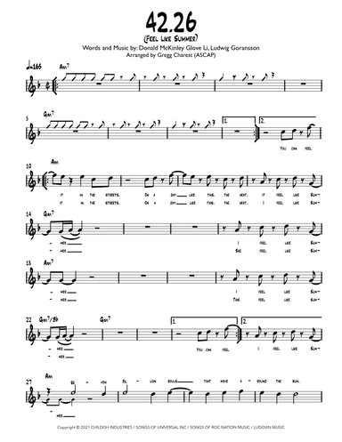 42.26 (arr. Gregg Charest)