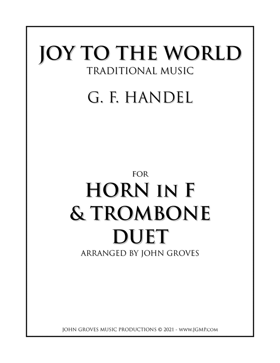 Joy To The World - French Horn & Trombone Duet (arr. John Groves)