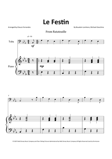 Le Festin (arr. Glauco Fernandes)