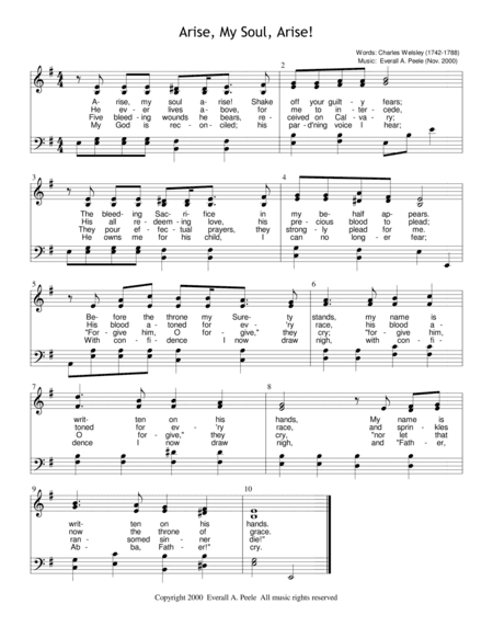 Arise, My Soul