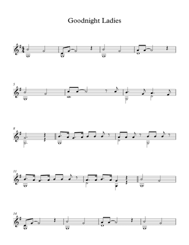 Goodnight Ladies - American Traditional Song (arr. Milan Mitic)