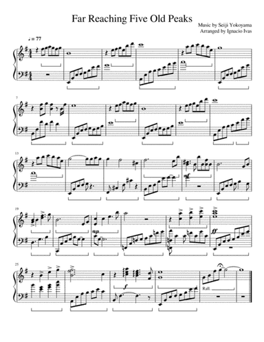 Fukitsunaru Suisei Reparusu (arr. Ignacio Ivas)