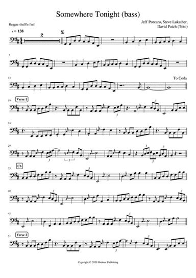 Somewhere Tonight (arr. Jussi Kontinen)