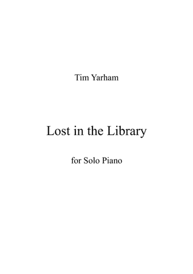 Lost in the Library