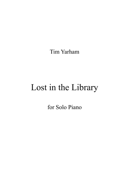 Lost in the Library