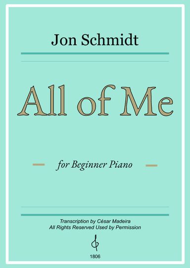 All Of Me (arr. César Madeira)