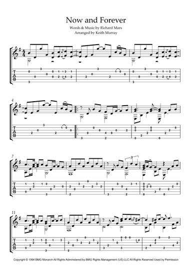 Now And Forever (arr. Keith Murray)