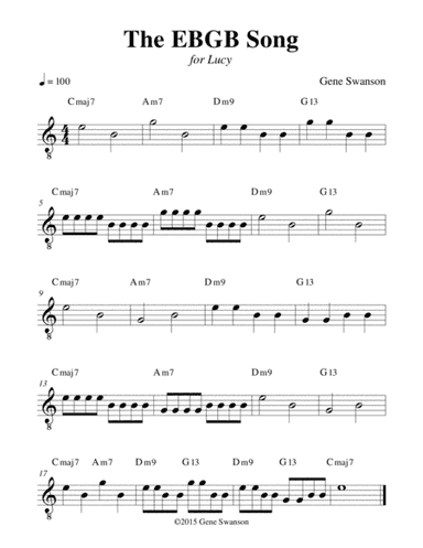The EBGB Song - Play Along!