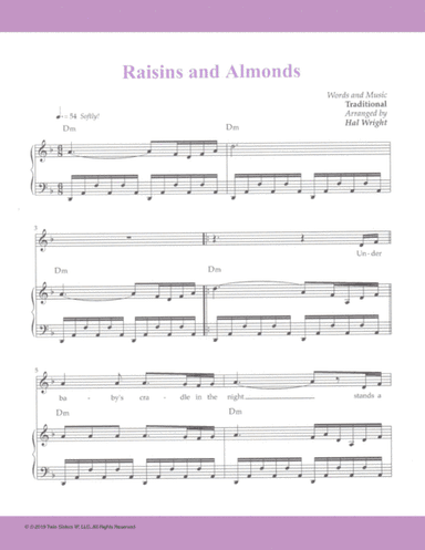 Raisins and Almonds (arr. Hal Wright)