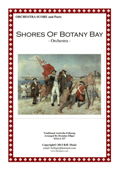 Shores of Botany Bay - Orchestra (arr. Brendan Elliget MAGA 537)