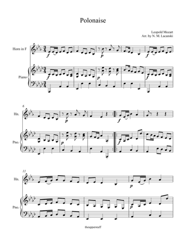 Polonaise (arr. Nick Lacanski)