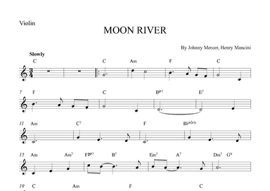 Moon River (arr. Alex Nunes Rodriguez)