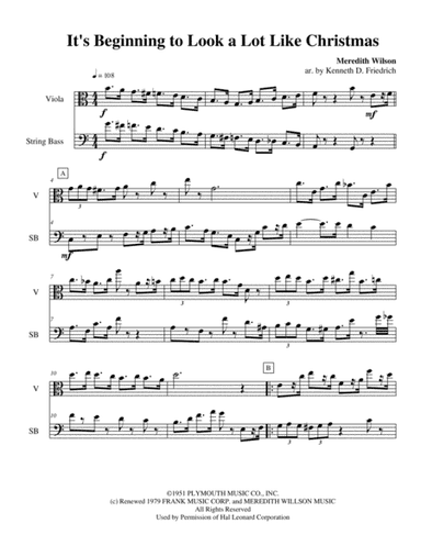 It's Beginning To Look Like Christmas (arr. Kenneth D. Friedrich)