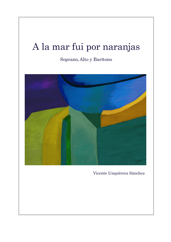 A la mar fui por naranjas (arr. Vicente Umpiérrez Sánchez)
