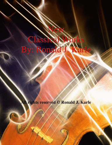 Silent Diginity  Nocturne #158  Arrangement for Violin and Piano