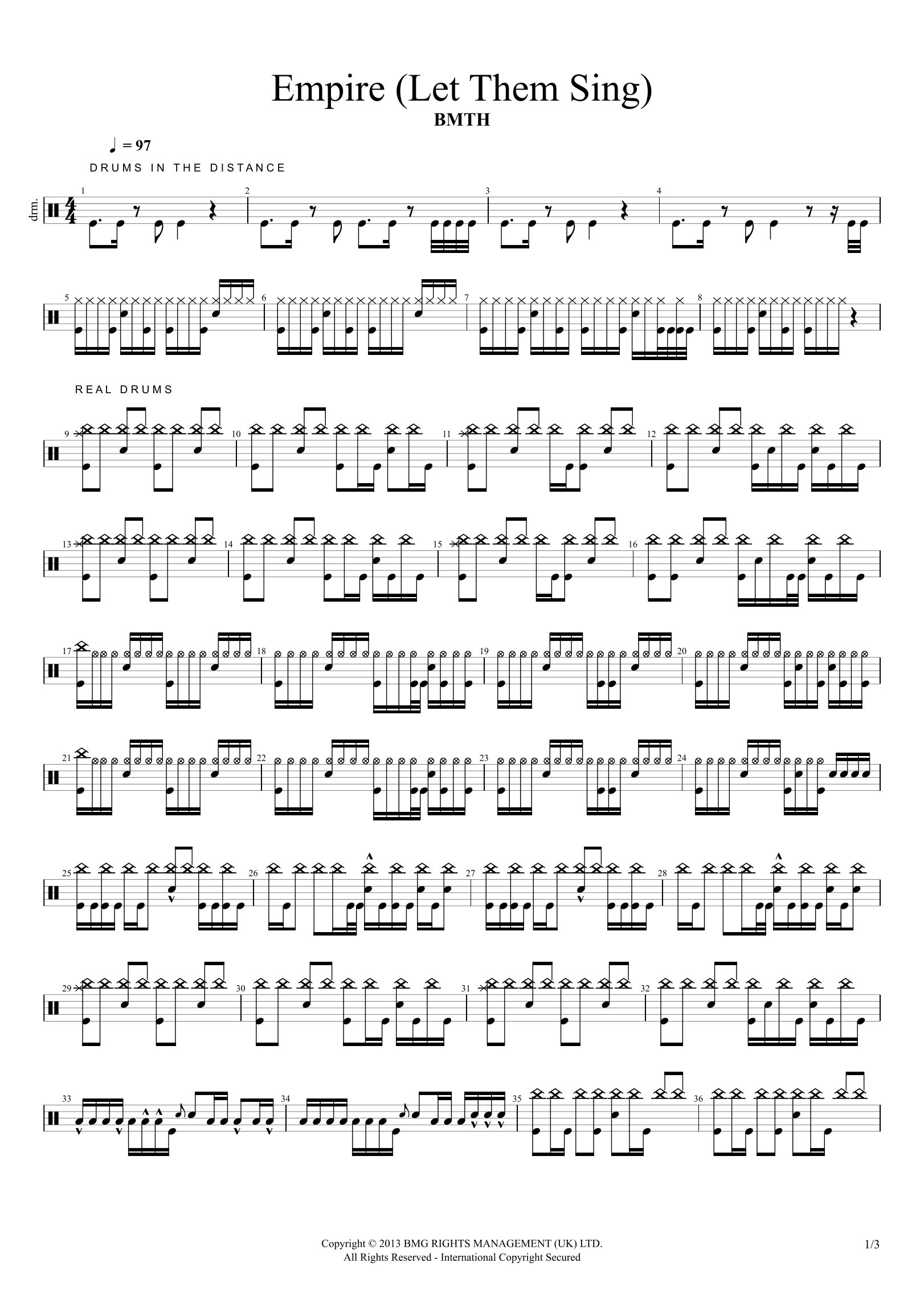 Empire (let Them Sing) (arr. Cyril Mayer)