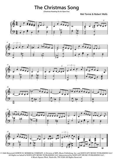 The Christmas Song (chestnuts Roasting On An Open Fire) (arr. Thiago Dias)