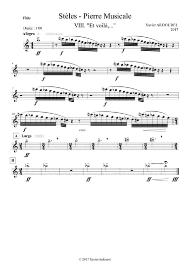 Stèles - Pierre Musicale VIII