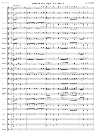 Marche Héroïque de Szabadi (arr. Yves Bouillot)