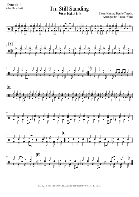 I'm Still Standing (arr. Russell Ward)