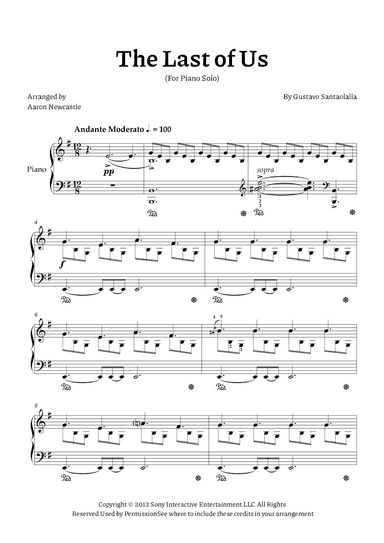 The Last Of Us (arr. Aaron Newcastle)