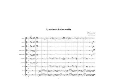 Symphonie Italienne 2ième mouvement (arr. Eric Valdenaire)