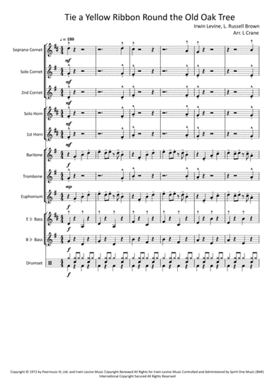 Tie A Yellow Ribbon Round The Ole Oak Tree (arr. L Crane)