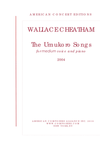 [Cheatham] Umukoro Songs