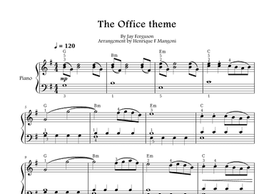 The Office - Theme (arr. Henrique F Mangoni)