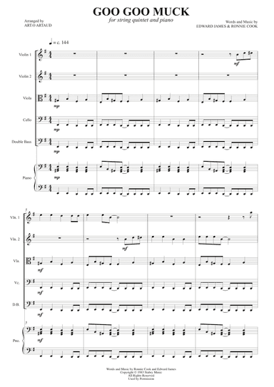 Goo Goo Muck (arr. Art.o Artaud)