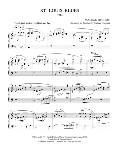 St. Louis Blues (arr. Richard Giszczak)