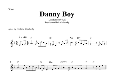 Danny Boy (Londonderry Air) (arr. Gabriel Oliveira)