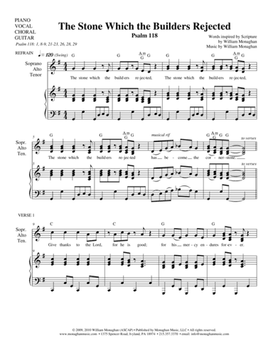 The Stone Which the Builders Rejected (Psalm 118)