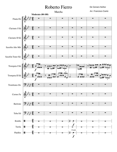 Roberto Fierro (arr. Francisco Cantú)