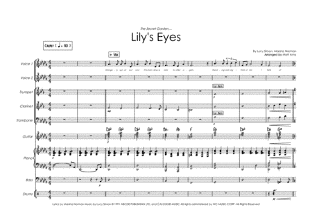 Lily's Eyes (arr. Matt Amy)