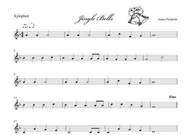 Jingle Bells - Xylophon (arr. Albrecht Kuch-Weidenbrück)