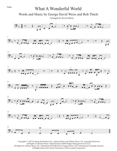 What A Wonderful World (arr. Kevin Busse)