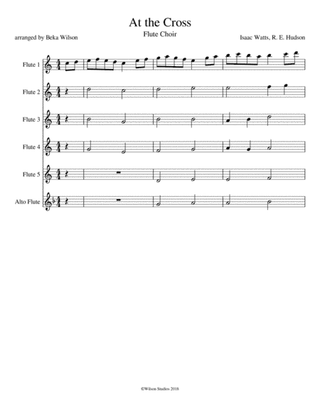 At the Cross (arr. Beka Wilson)