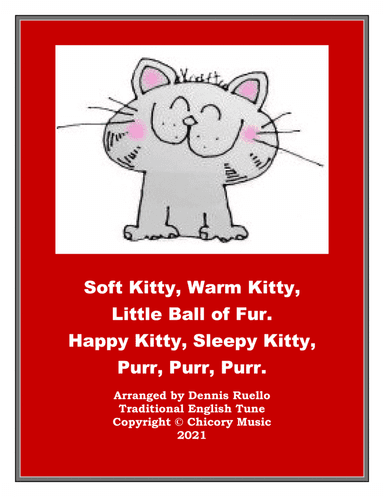 Soft Kitty, Warm Kitty - Performed on the CBS TV Series: "THE BIG BANG THEORY" and "YOUNG SHELDON" - (arr. Dennis Ruello)