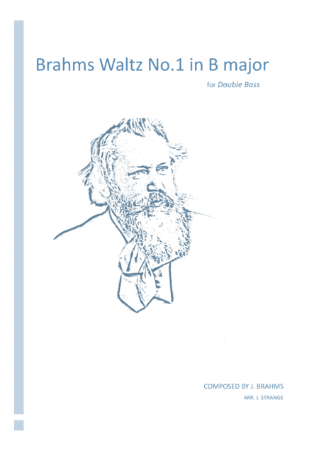 Brahms Waltz No.1 in B Major (Double Bass) (arr. James Strange)