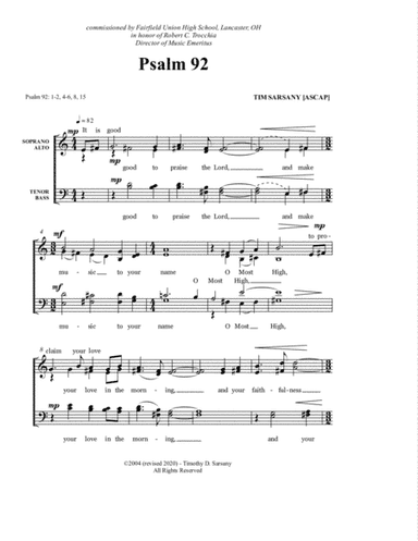 Psalm 92