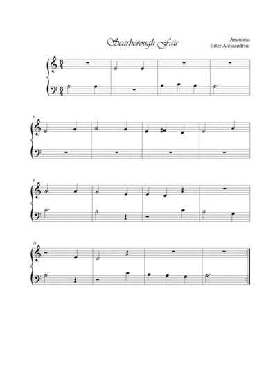 Scarborough Fire (arr. Ester Alessandrini)