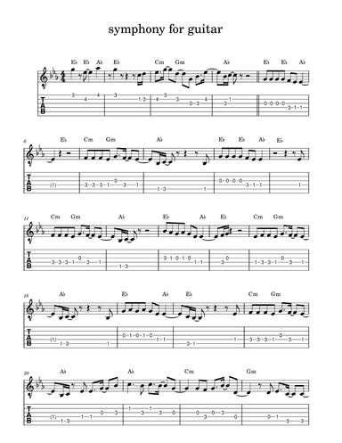 Symphony (arr. Jinne Kim)